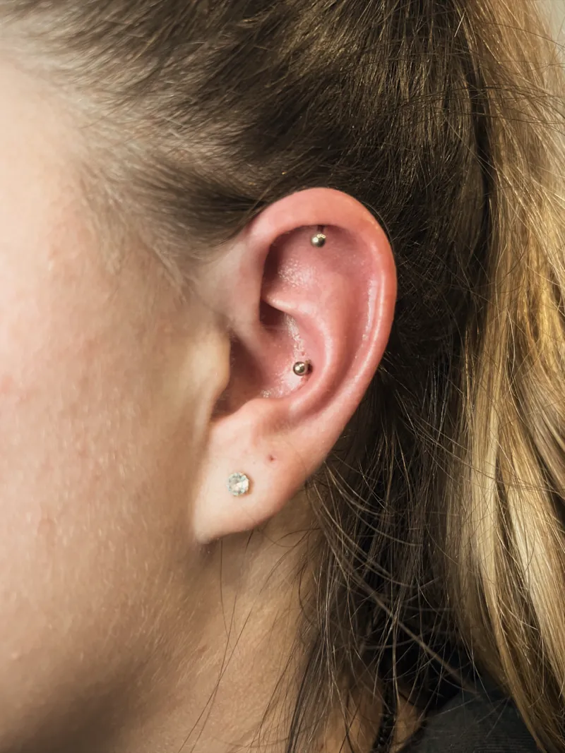 Piercing Memorink Heilbronn — gestochen von Kevin