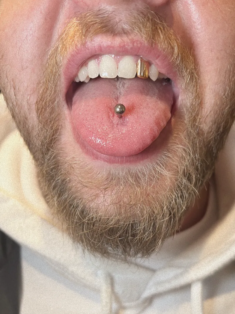 Piercing Memorink Heilbronn — gestochen von Kevin