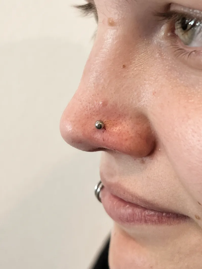 Piercing Memorink Heilbronn — gestochen von Kevin