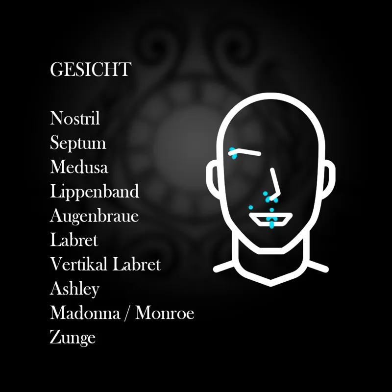 Piercing Memorink Heilbronn — gestochen von Kevin