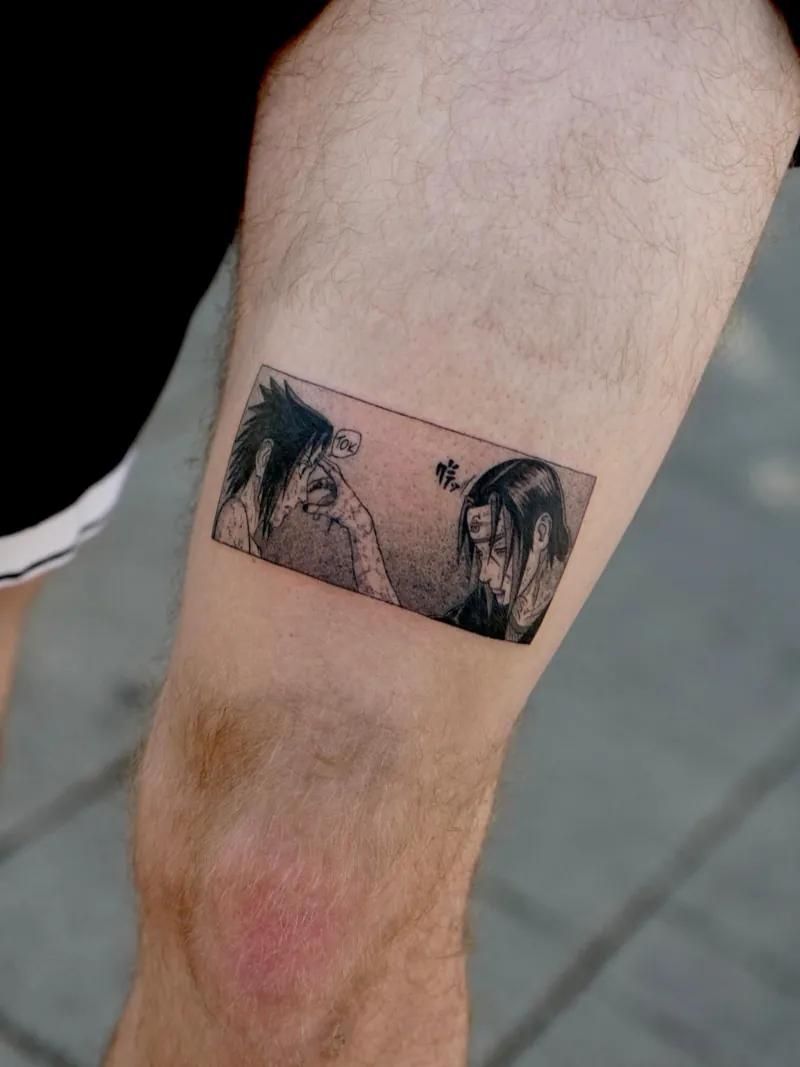 Chibi Anime Tattoo Memorink Heilbronn