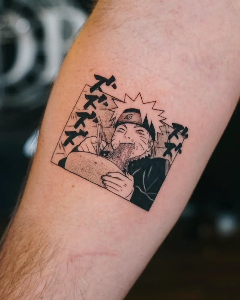 Chibi Anime Tattoo Memorink Heilbronn