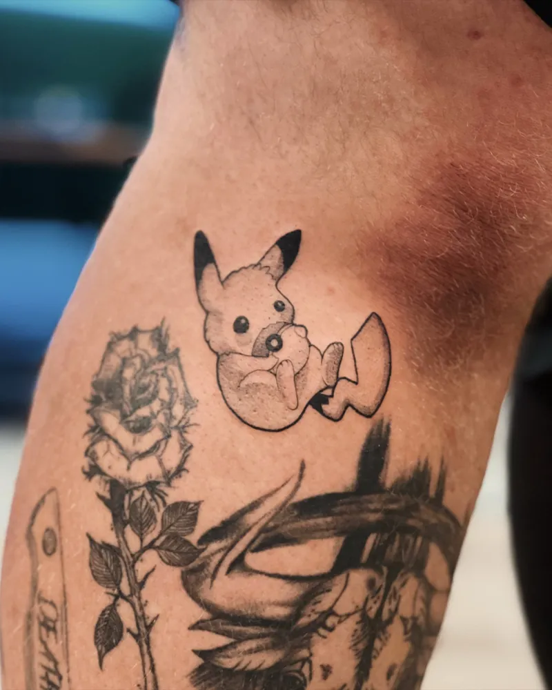 Chibi Anime Tattoo Memorink Heilbronn
