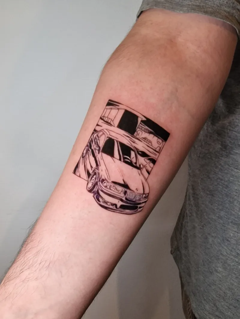 Chibi Anime Tattoo Memorink Heilbronn