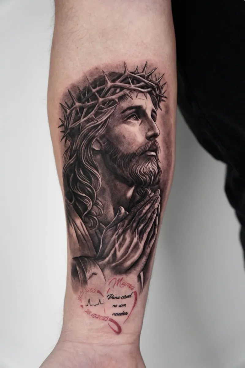 Roman Realistic Tattoo Memorink Heilbronn