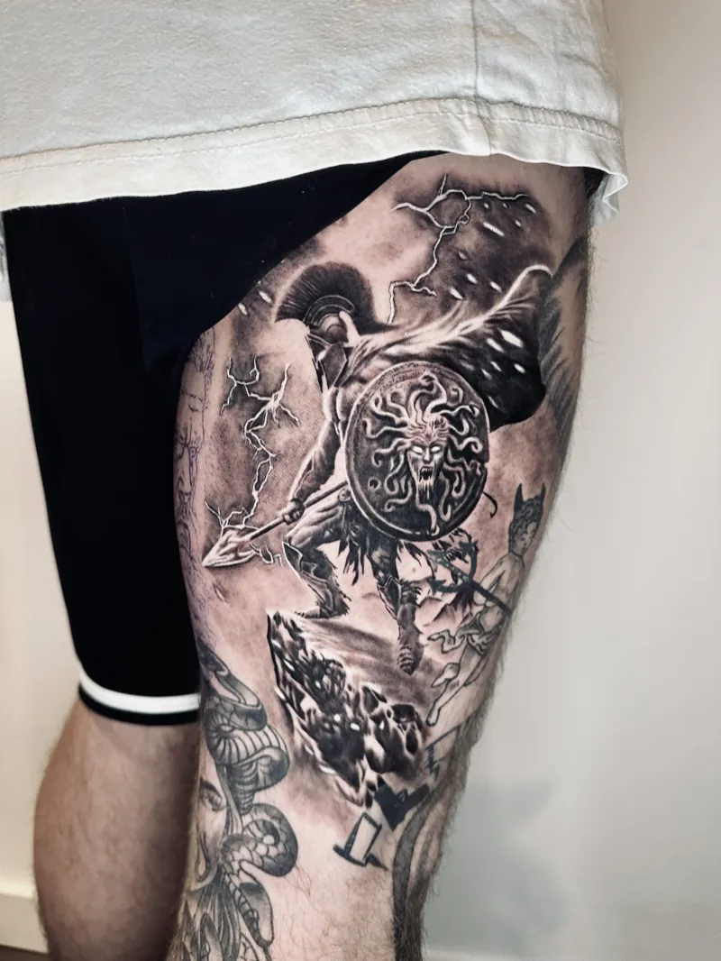 Roman Realistic Tattoo Memorink Heilbronn