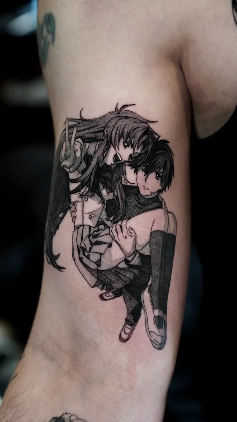 Wanja Anime Tattoo Memorink Heilbronn