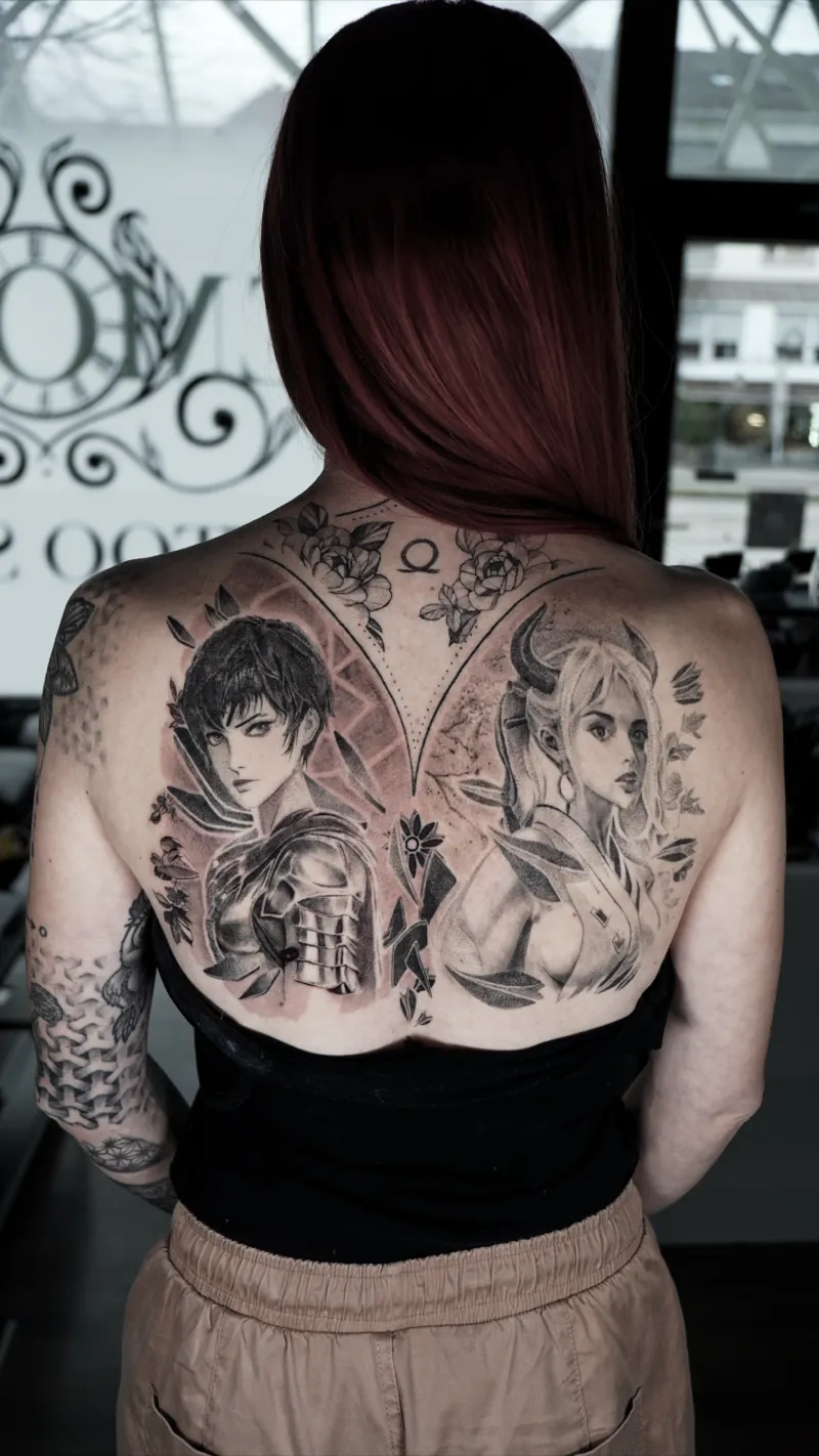 Wanja Anime Tattoo Memorink Heilbronn