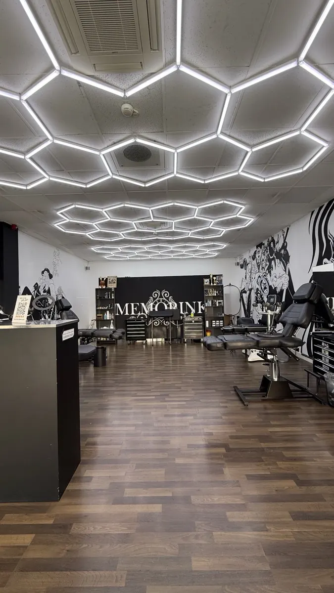 Studio Memorink Heilbronn Tattoo Piercing Innenraum