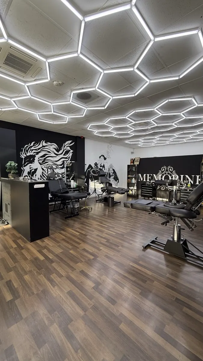 Studio Memorink Heilbronn Tattoo Piercing Innenraum
